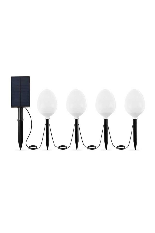 ACK AG60-05891 8W/h Rgb Solar Led Kazıklı Bahçe Armatürü Seti
