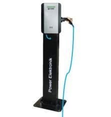 POWER ELEKTRONİK ARAÇ ŞARJ İSTASYONU METAL KONSOL
