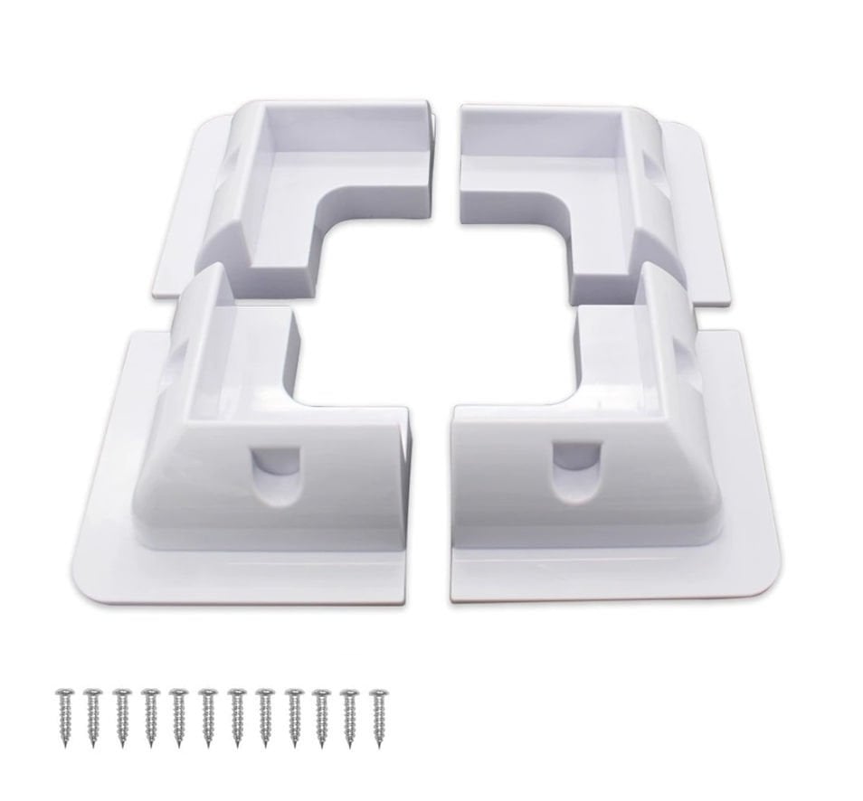 ABS Güneş Paneli Montaj Braket Seti (4 parça)