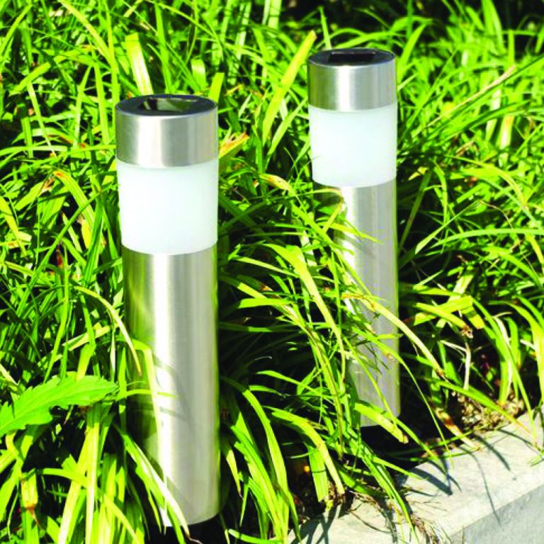 SolarBurda 3W Solar Metal Çim Armatürü