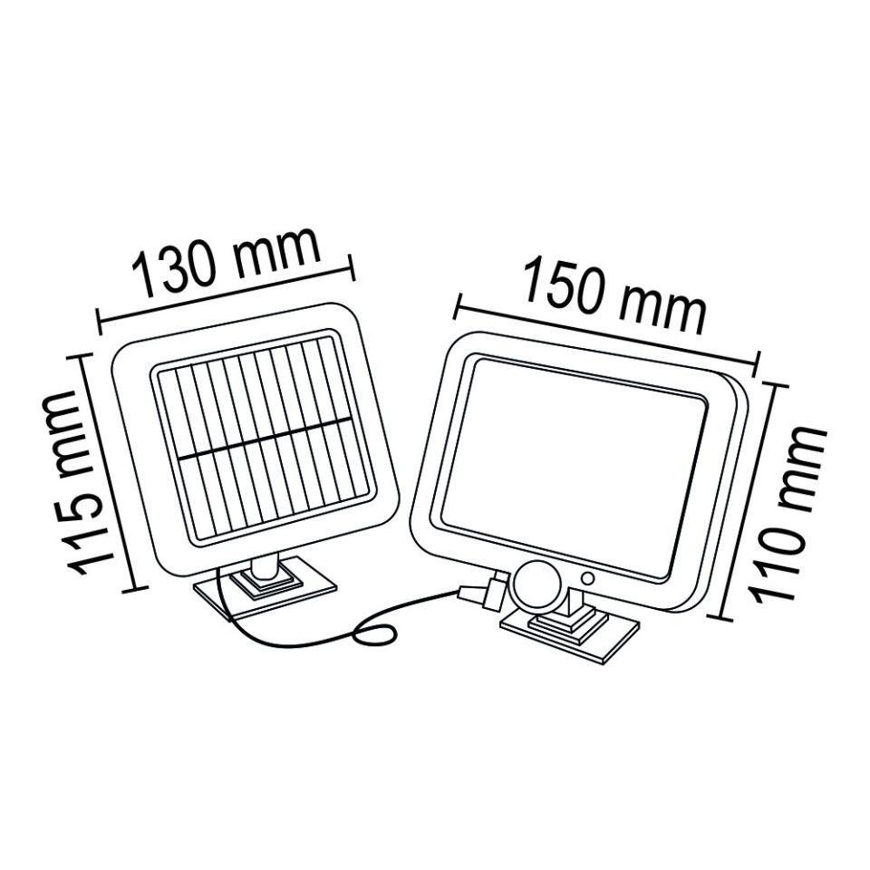 SolarBurda 60W -6500K Solar Projektör
