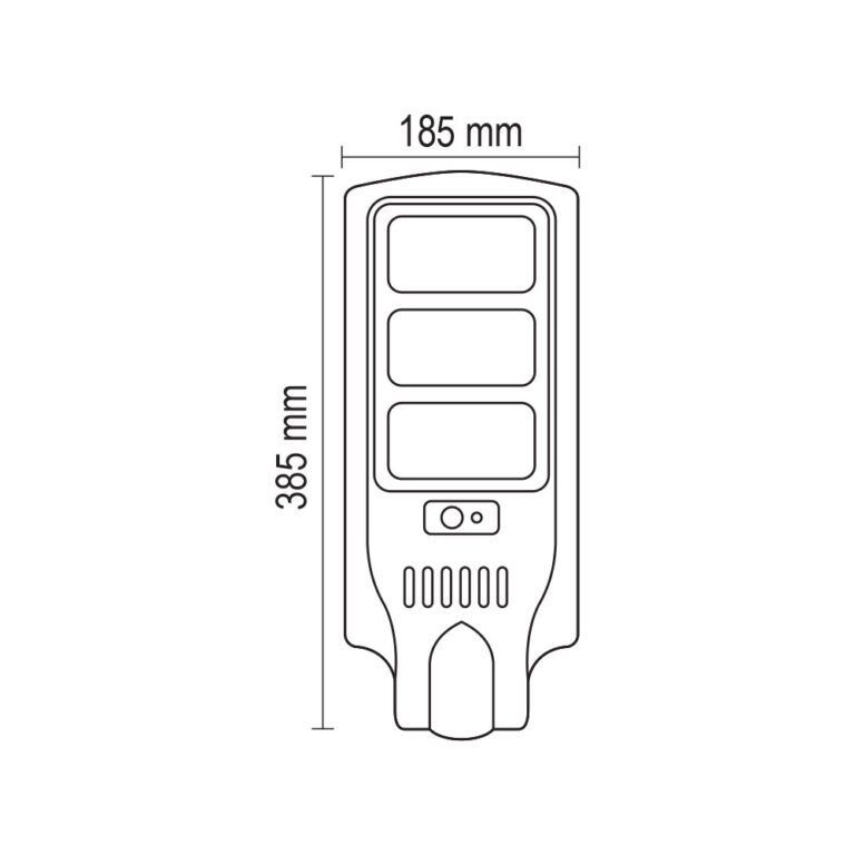 SolarBurda Solar Sokak Armatürü 90W 6500K