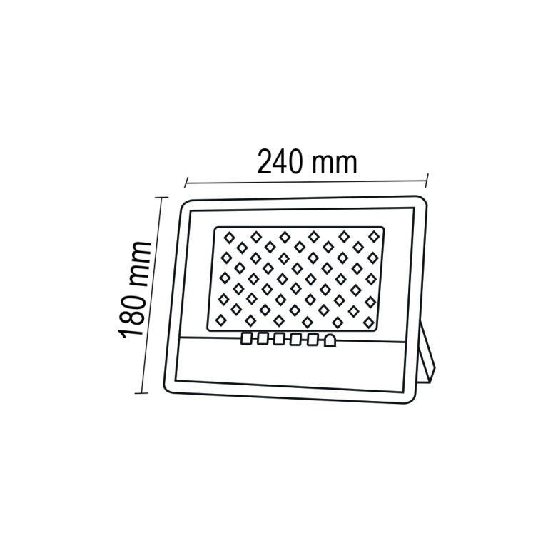 SolarBurda 100W -6500K Solar Projektör
