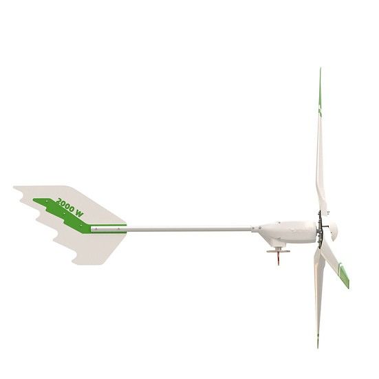 SolarBurda 2000W Rüzgar Türbini SBT2000