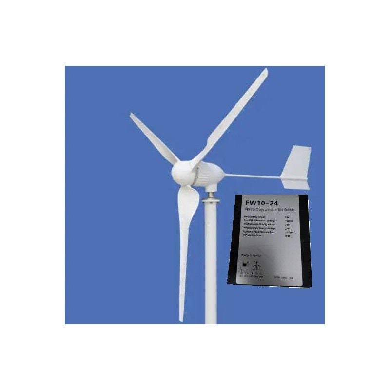 SolarBurda 1000W Rüzgar Türbini SBN1000