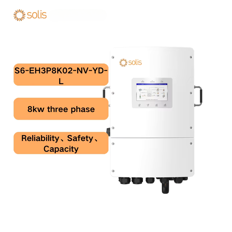 Solis S6-EH3P8K02-NV-YD-LV 8 kW 3 Faz Hibrit Inverter LV