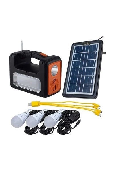 SolarBurda 120W Solar Işıldak Paketi