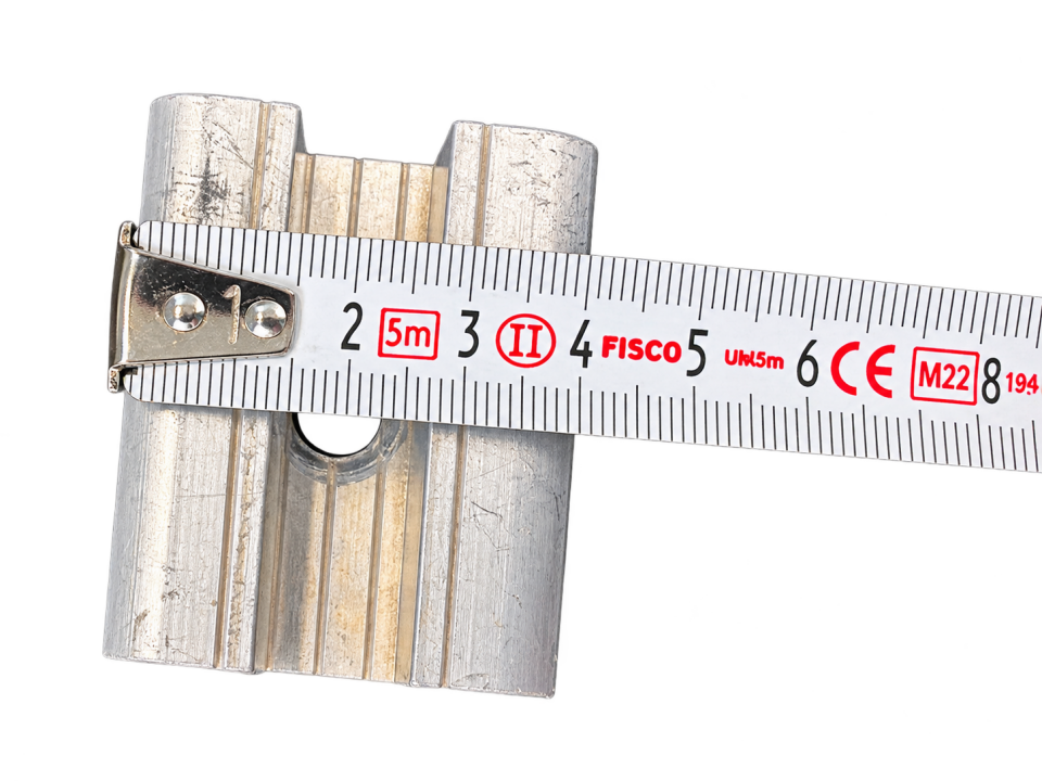 Solarburda Alüminyum Güneş Paneli Orta Tutucu Mid Clamp – 50’li Set