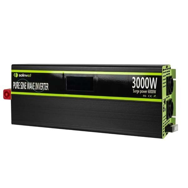 Solinved SLVP Serisi 3000W Tam Sinüs  İnverter 12V