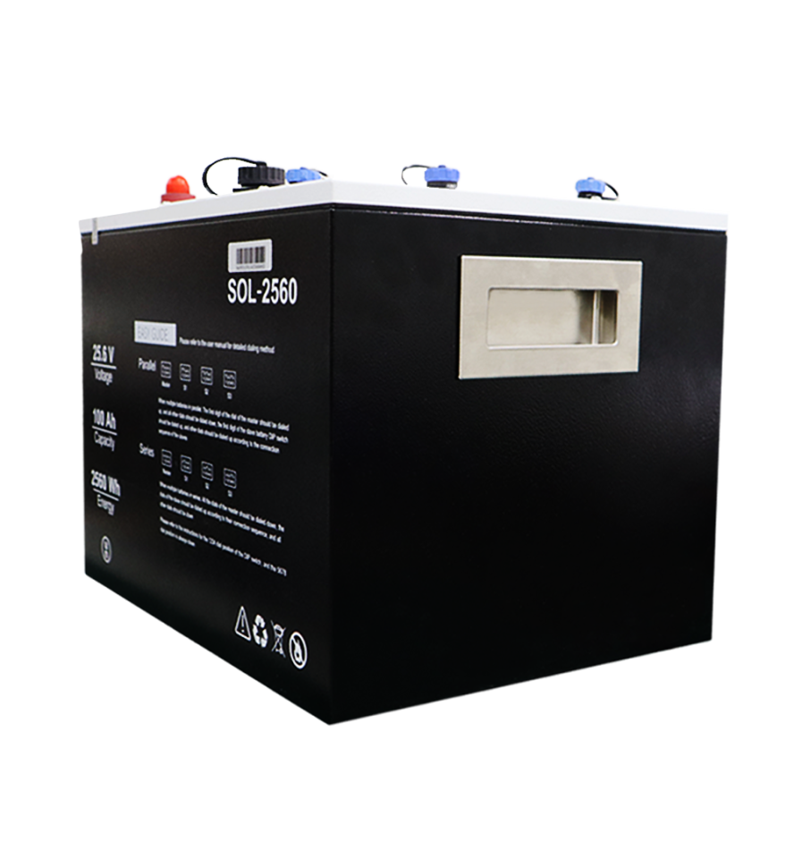 SOLİNVED 25.6 V 100AH LIFEPO4 AKÜ