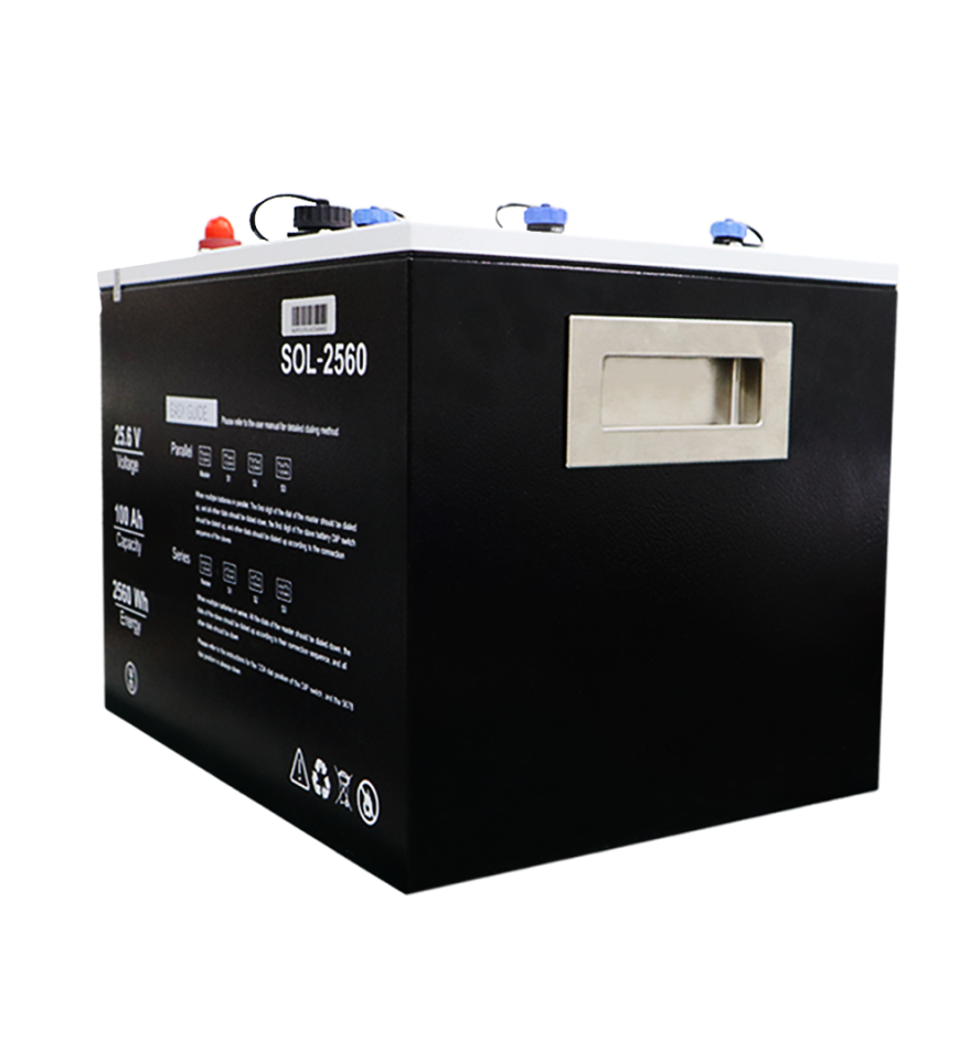 SOLİNVED 24 V 100AH LIFEPO4 AKÜ