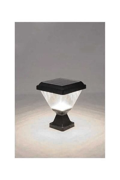 ACK AG60-06831 8W/h 6500K Beyaz Kare Led Solar Bahçe Armatürü