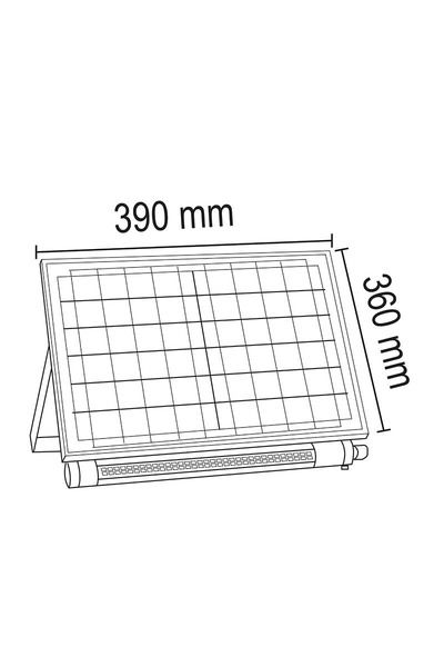 Beyaz Billboard Solar Projektör 150W 6500K