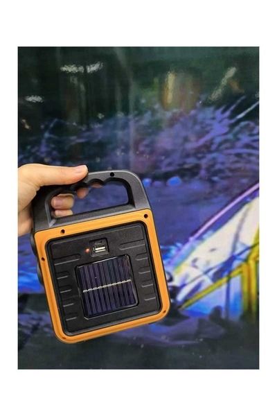 Solar Burda 20W 6500K Beyaz Solar Kamp Feneri