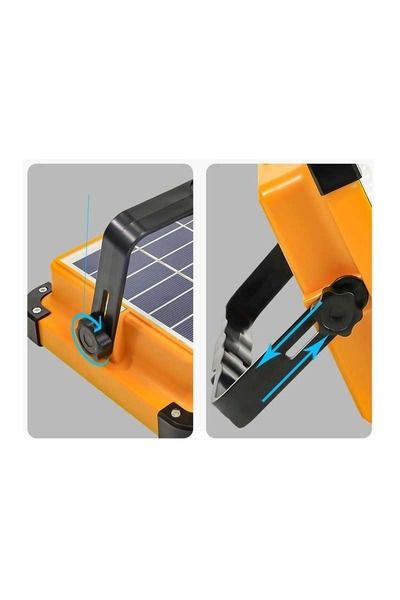 Cata CT-4698 200W 6400K Beyaz Taşınabilir Led Solar Projektör
