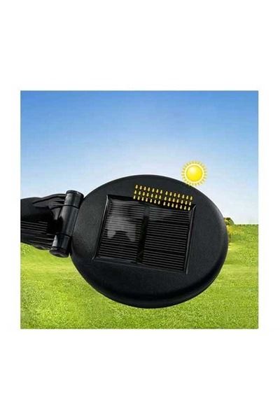 Solar Burda 6500K Beyaz 4W Beyaz Gül Kazıklı Çiçek Solar Çim Armatürü