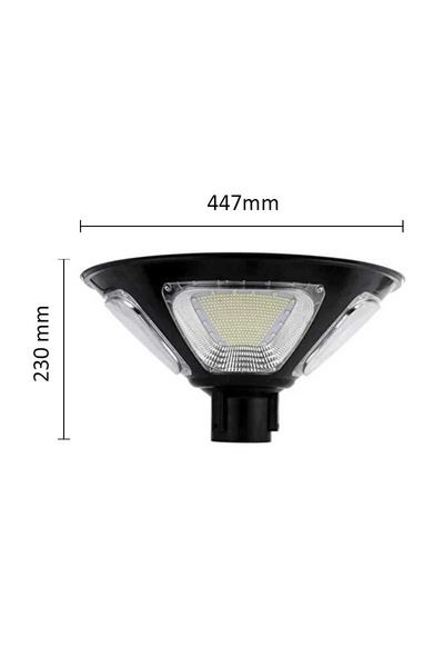 Alüminyum Solar Aydınlatma Direği D2 2x200W 300cm