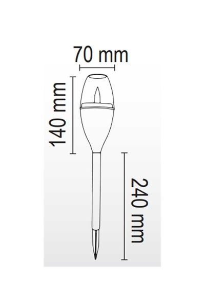 3W Solar Çim Armatürü