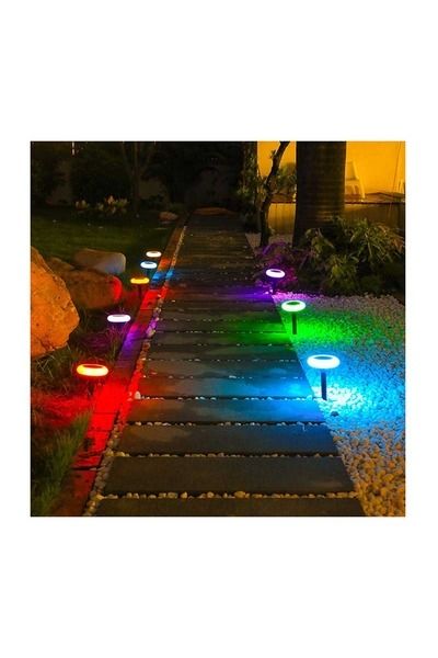 Rgb Solar Çim Armatürü 5W