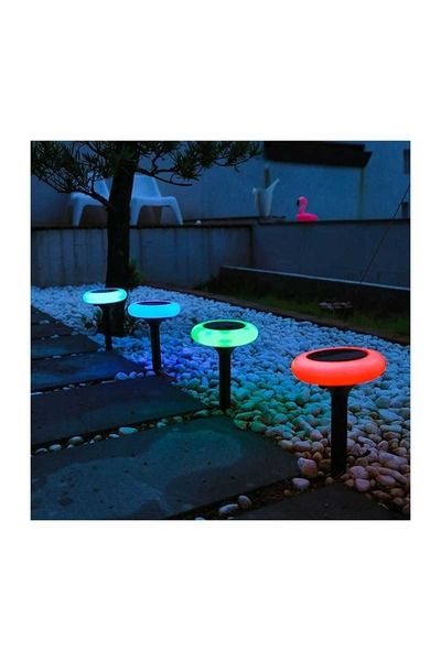 Rgb Solar Çim Armatürü 5W