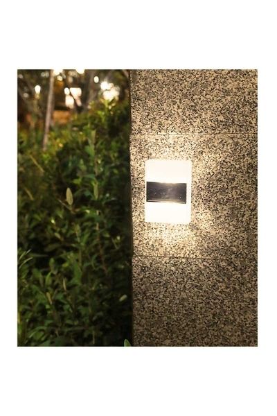 Günışığı Çift Yönlü Duvar Solar Aplik 5W 3200K