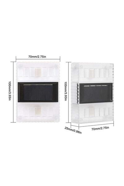 Günışığı Çift Yönlü Duvar Solar Aplik 5W 3200K