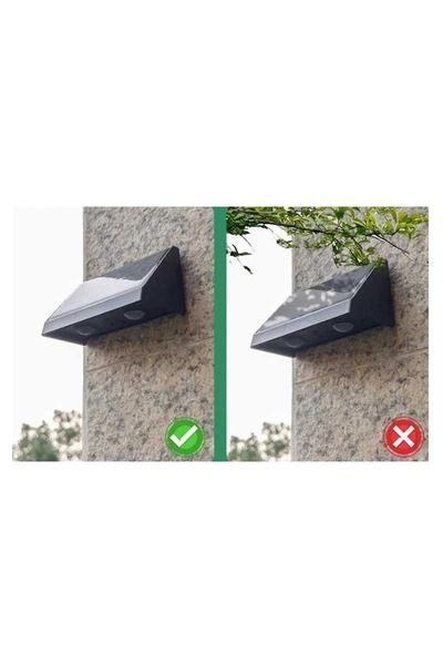 ACK AG60-05801 3000K Günışığı Tek Yönlü Solar Bahçe Armatürü