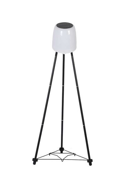 Ack Ag60-06851 457mmx457mmx107mm Ip54 Led Ayaklı Solar Sıyah Aplık