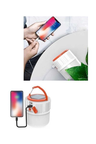 Beyaz Solar 5 Mod Kamp Lambası 30W 6500K