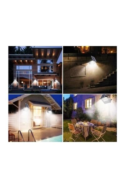 Cata CT-4648 100W 6400K Beyaz Kumandalı Led Solar Projektör