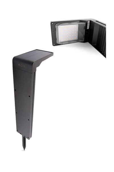 ACK AG60-03801 8W/h 3000K Günışığı Led Solar Bahçe Armatürü