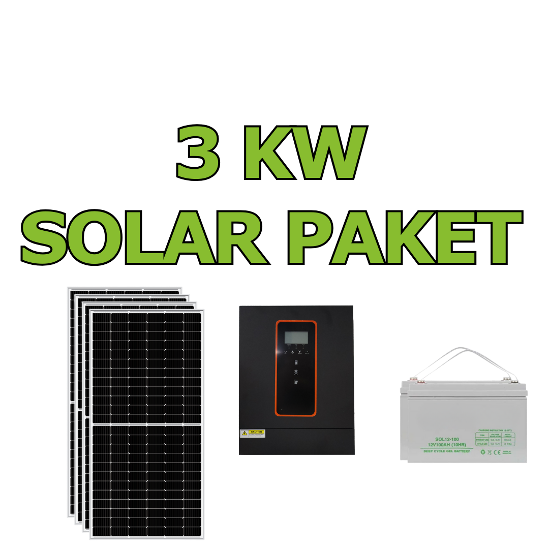 3 kW Solar <br> Set