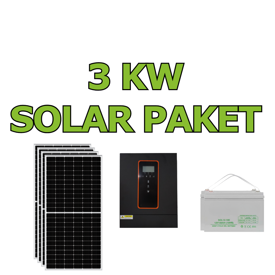 3 kW Solar <br> Set